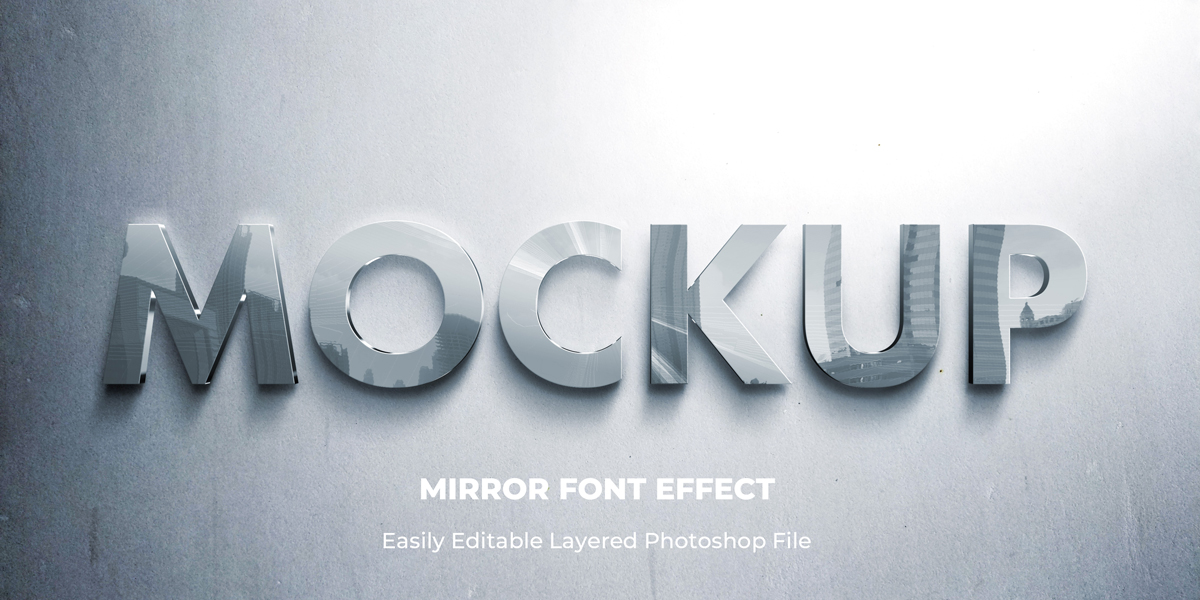 11款立体字效果徽标标题设计PS样式模板 Text Effect Mockup_img_2
