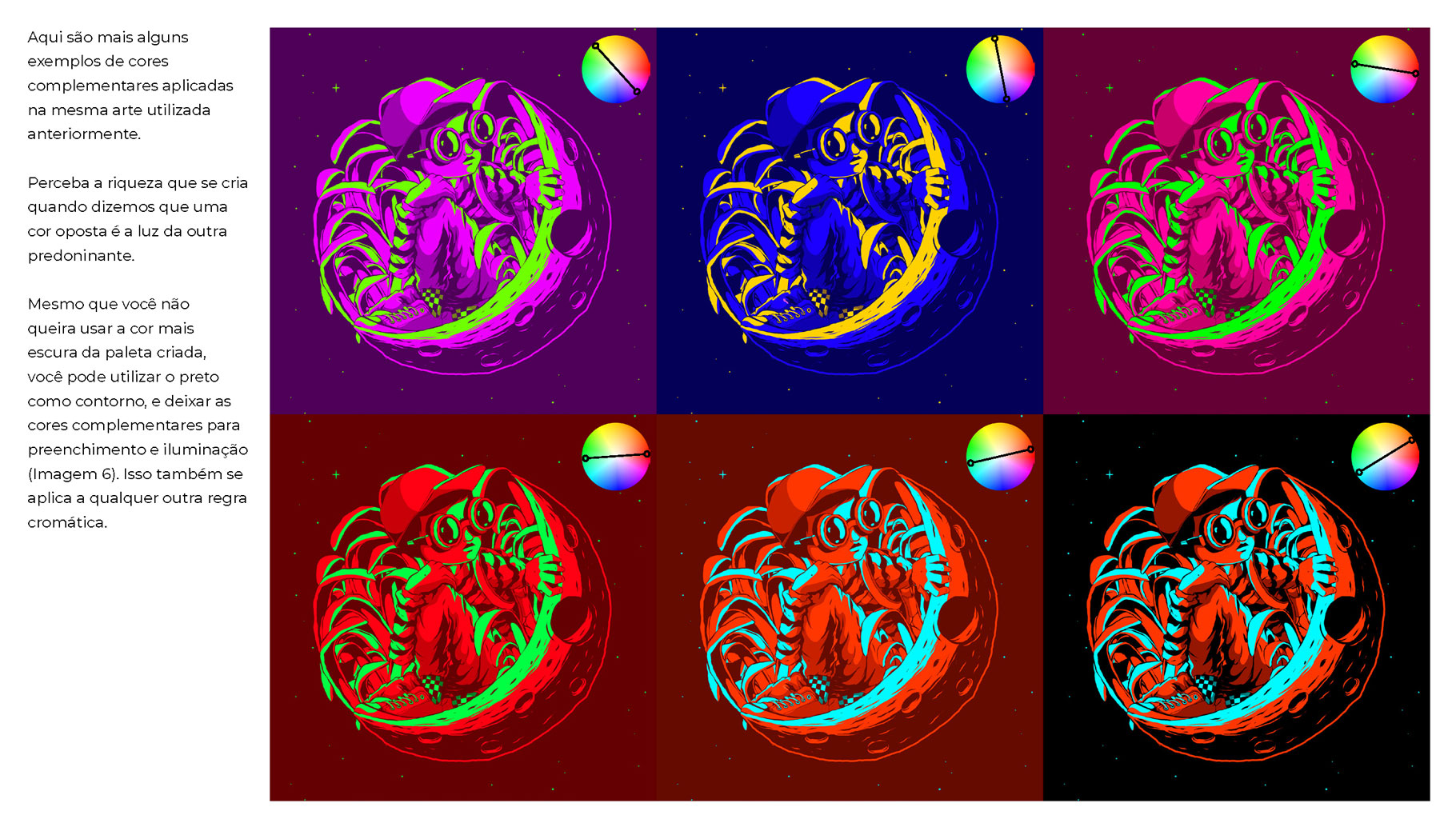 300款色彩亮丽蒸汽波风动画绘画色板色轮模板素材 300 Color Swatches For Adobe Illustrator & Adobe Photoshop_img_2