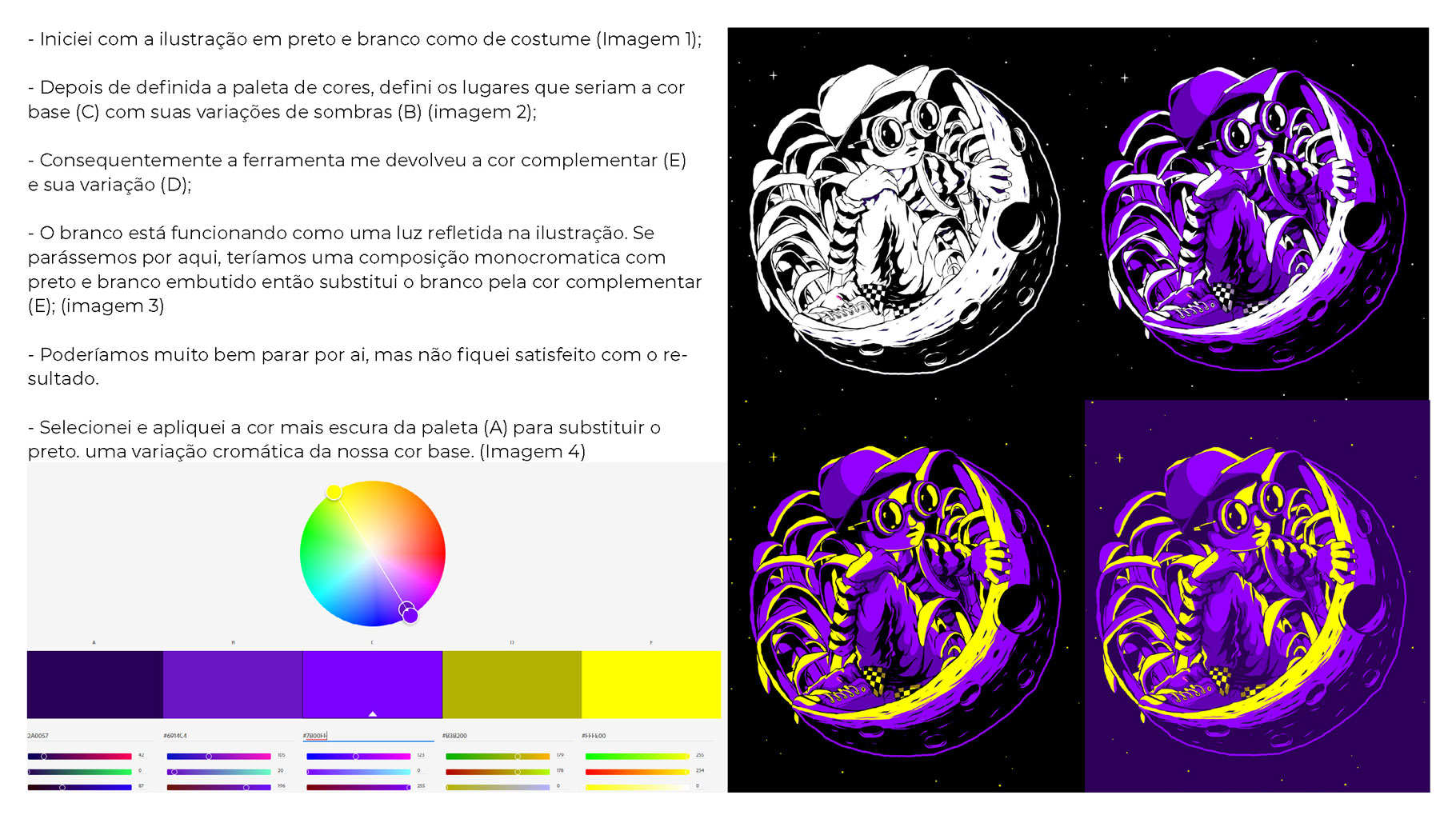 300款色彩亮丽蒸汽波风动画绘画色板色轮模板素材 300 Color Swatches For Adobe Illustrator & Adobe Photoshop_img_2