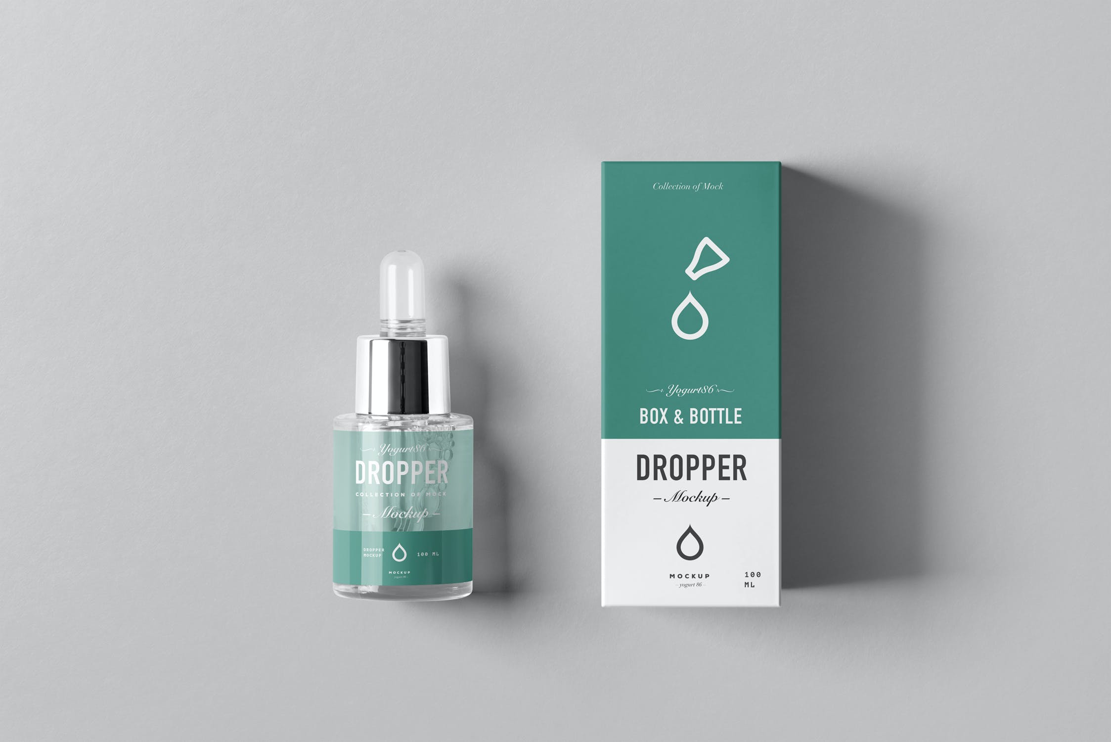 11款药物化妆品滴管瓶设计展示样机 Dropper Bottle Mockup 3_img_2