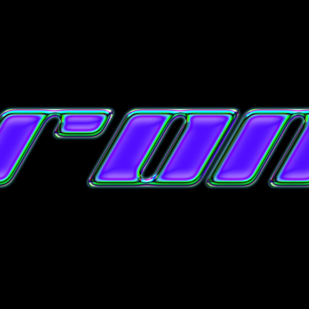 4款发光立体金属标题字体设计PS样式模板 Chrome Template 02_img_2