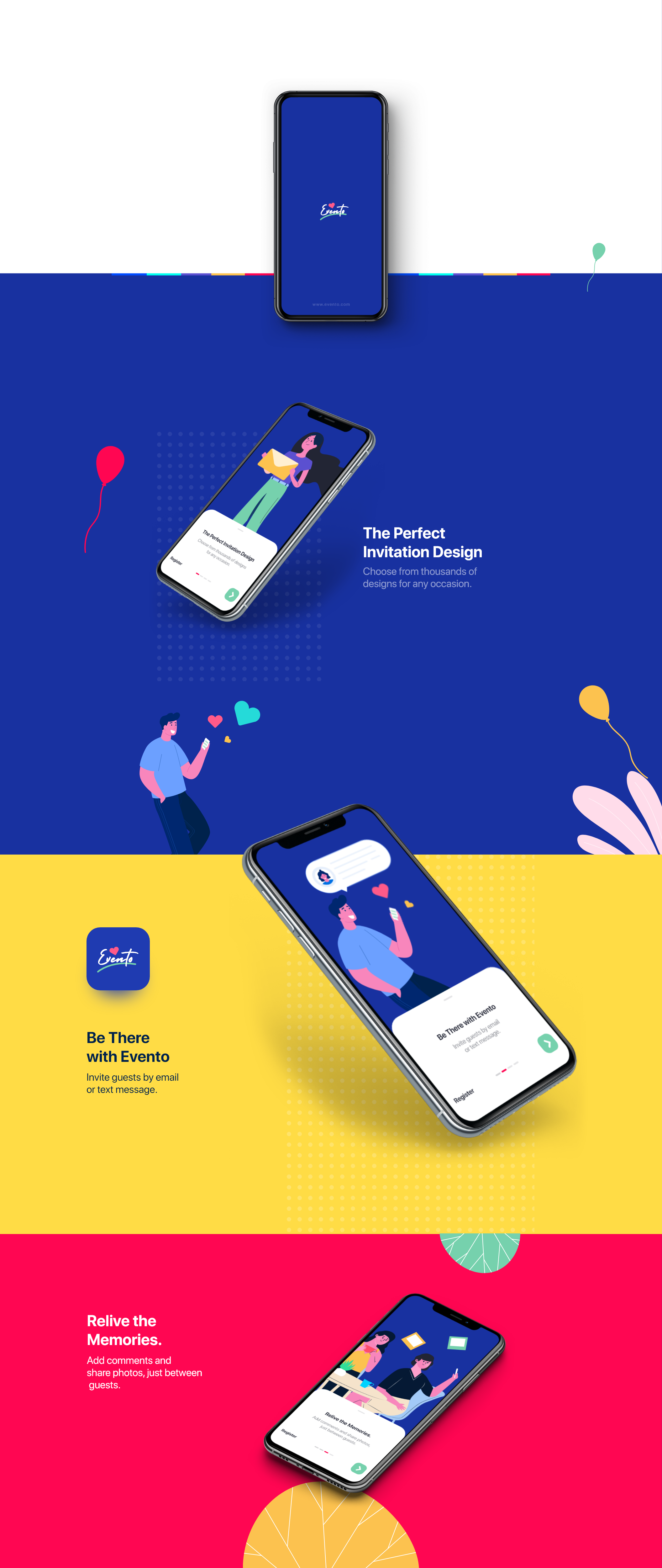 信息任务行程管理应用程序APP UI套件 Evento App Ui Kit_img_2