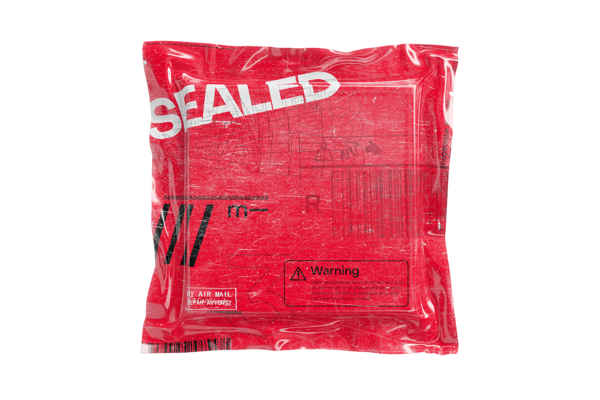 潮流光泽真空食品密封透明塑料包装袋设计展示PSD样机 Sealed Bags — Mockup Pack_img_2