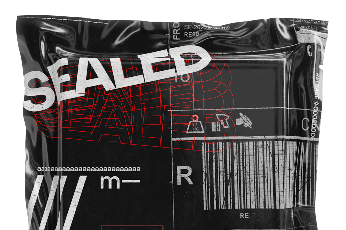 潮流光泽真空食品密封透明塑料包装袋设计展示PSD样机 Sealed Bags — Mockup Pack_img_2