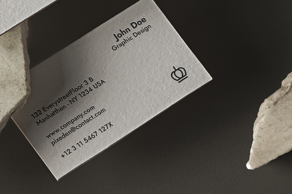 精美办公商务名片设计展示样机 Psd Business Card Mockup Showcase_img_2