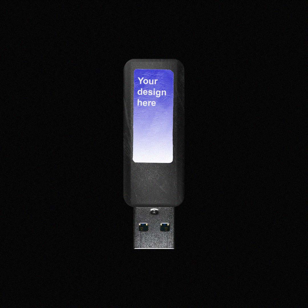 优盘USB存储盘样机 USB Key Mockup_img_2