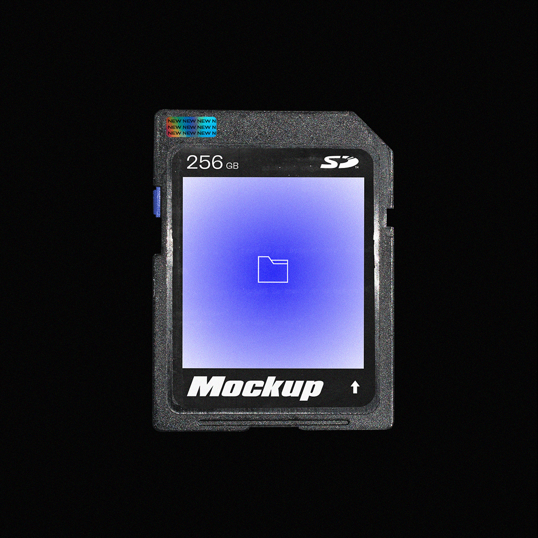 SD存储卡塑料袋包装盒设计展示样机合集 SD Card Mockup Pack_img_2