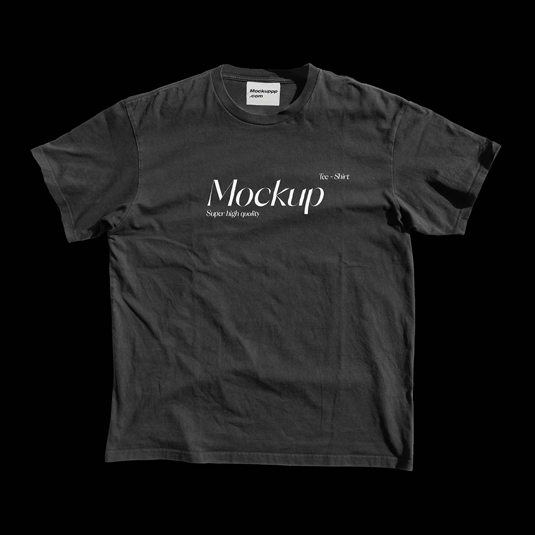 男士半袖T恤衫设计展示样机合集 Tee Shirt Mockup Pack_img_2