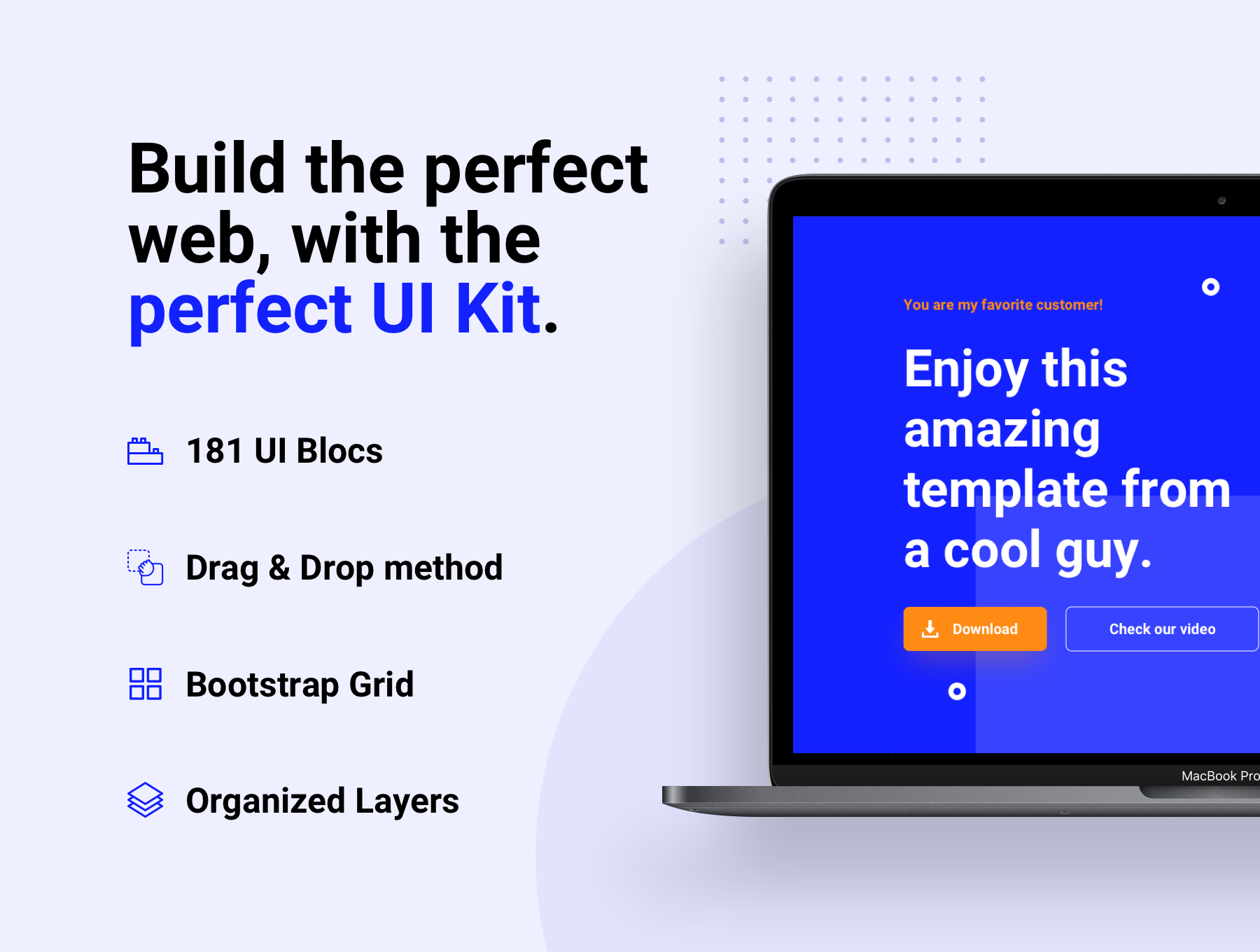 180+精美创意网站WEB UI设计套件 Bloc Web UI Kit_img_2