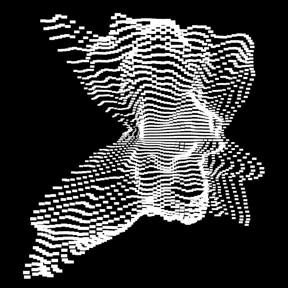 10款抽象几何噪点网格海报平面设计装饰矢量图形素材 Geometric Noise Grid Collection_img_2