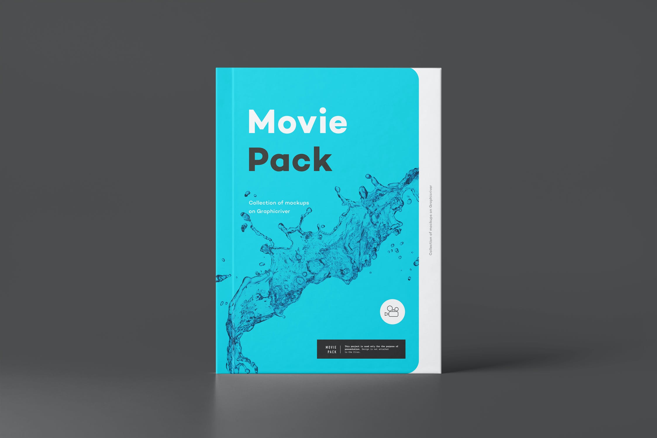 14款电影CD光盘包装纸盒设计展示样机 Movie Mockup 2_img_2
