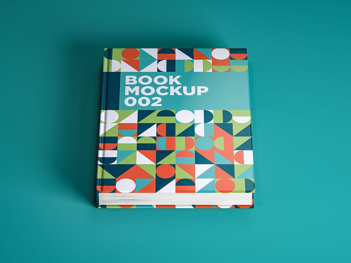 24款逼真精装书画册设计展示样机模板 Book Mockup Set_img_2