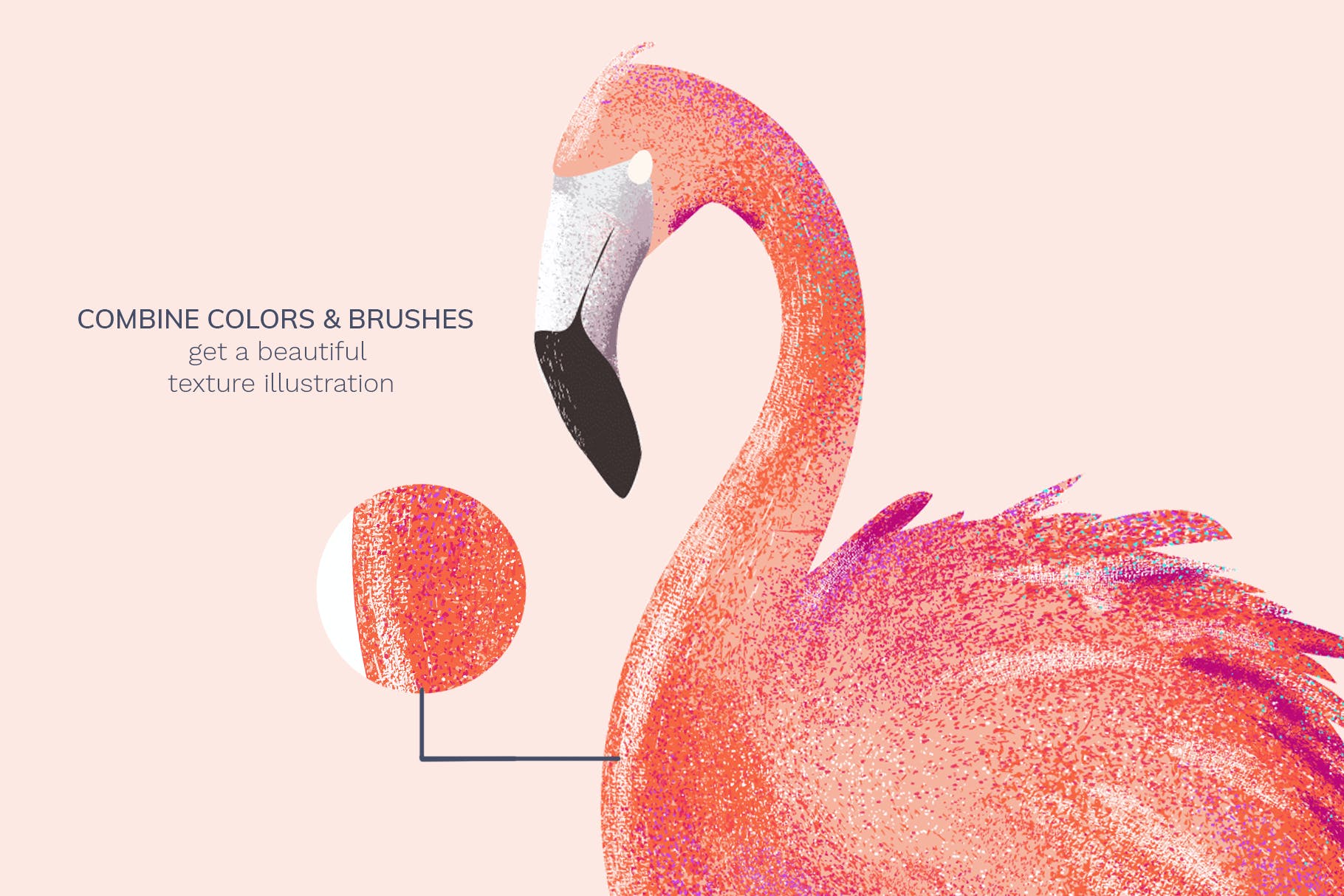 24款斑点颗粒AI矢量笔刷纹理素材 Vector Grain Brushes - Illustrator_img_2