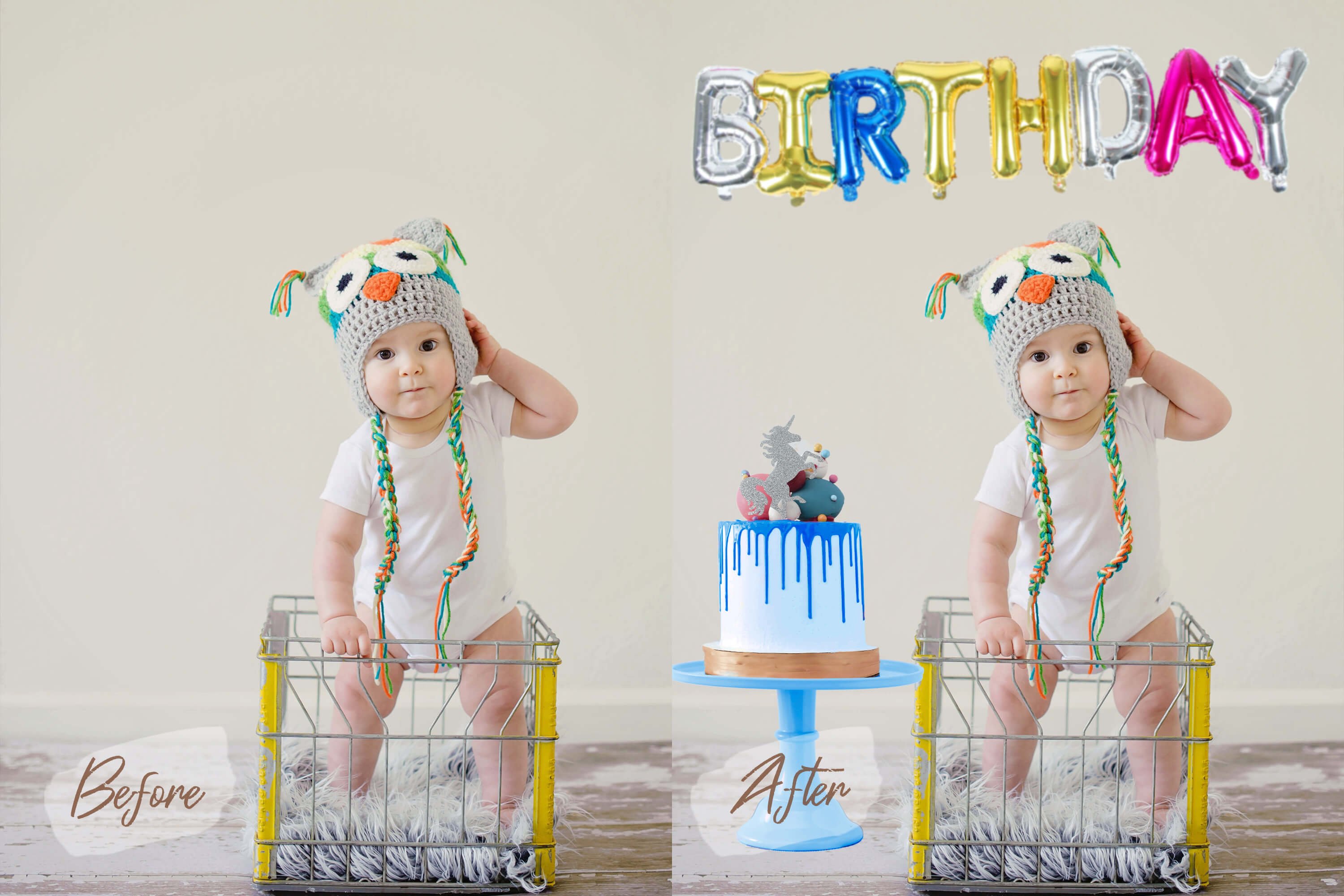 50款高清生日数字字母气球PNG叠加层图片素材 50 Birthday Balloon PNG Overlays_img_2