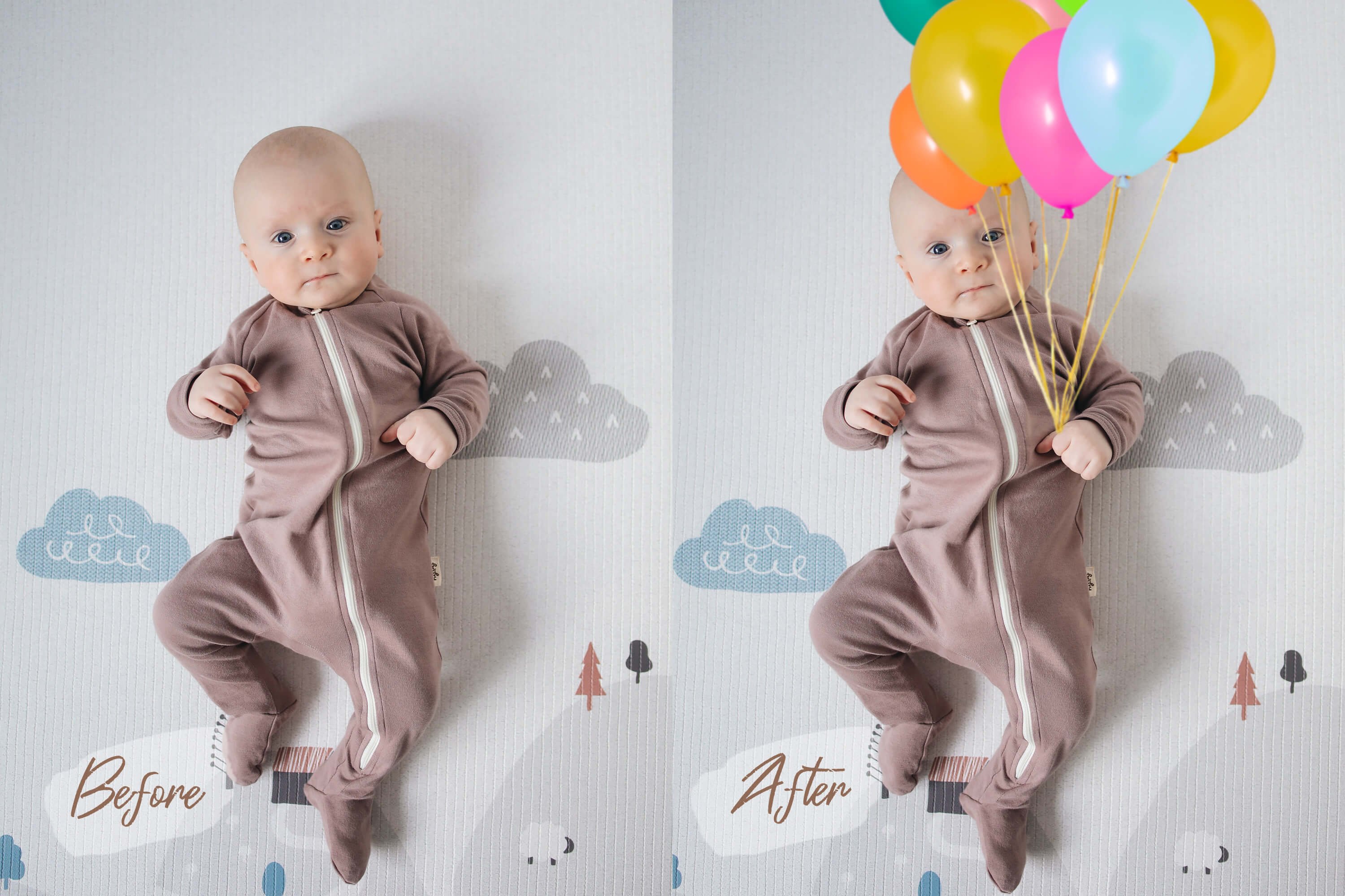 50款高清生日数字字母气球PNG叠加层图片素材 50 Birthday Balloon PNG Overlays_img_2