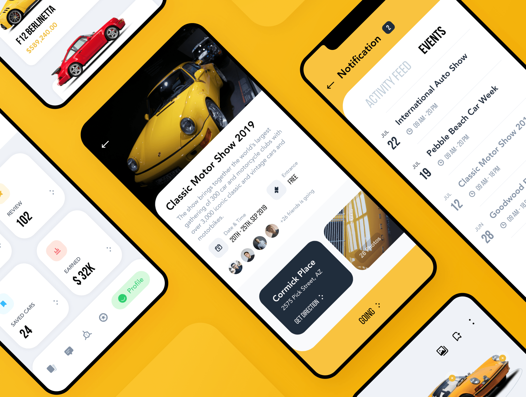 汽车在线销售服务应用程序APP UI套件 tmrw.car - Car Marketplace UI Kit_img_2