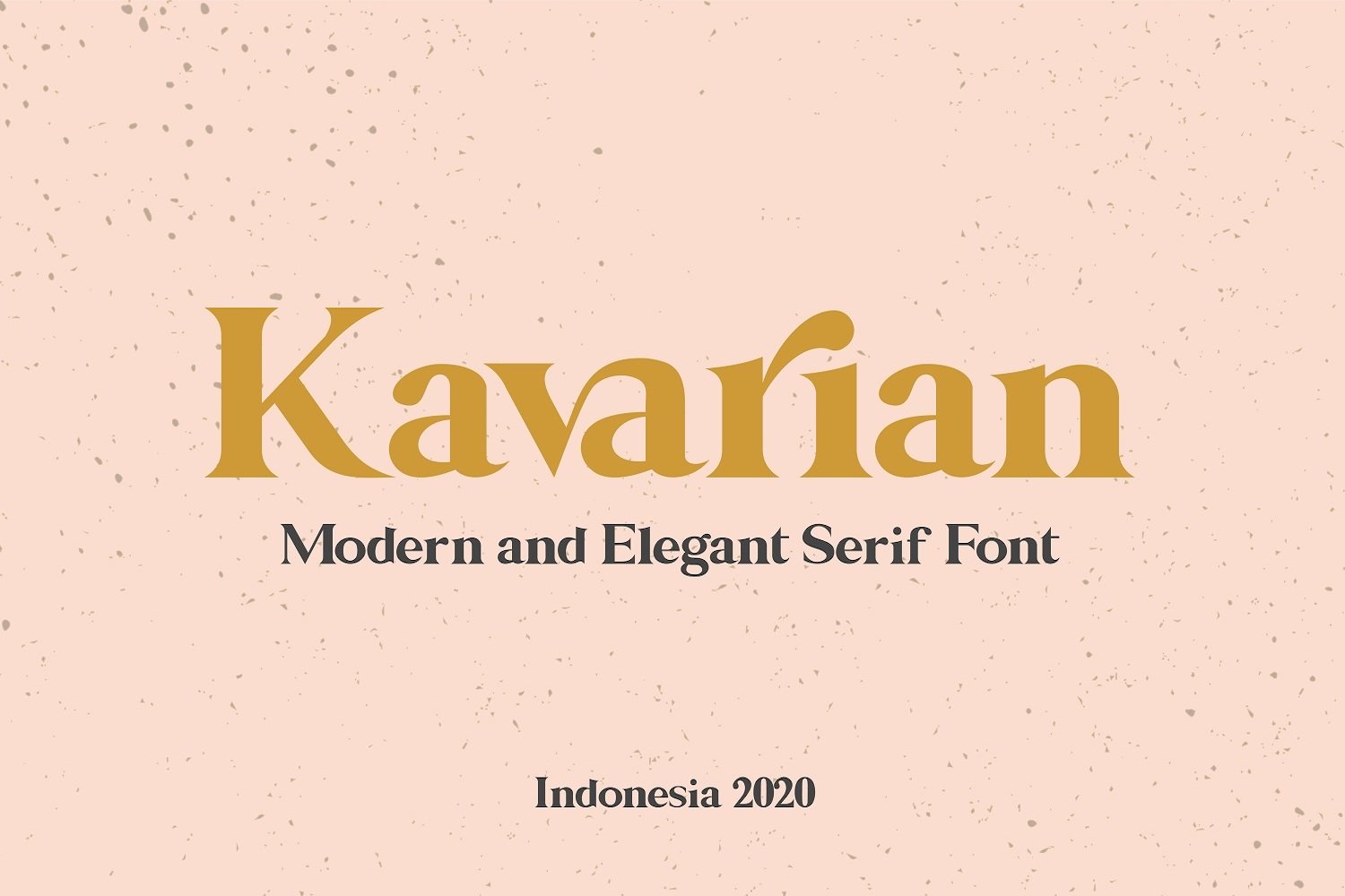 现代雅致手写衬线英文字体下载 Kavarian Modern Elegant Serif Font_img_2