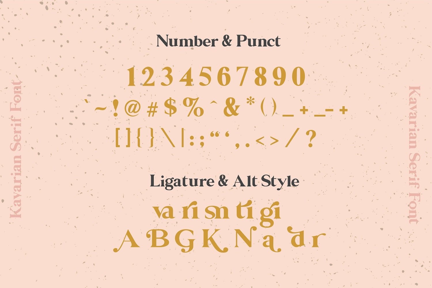 现代雅致手写衬线英文字体下载 Kavarian Modern Elegant Serif Font_img_2