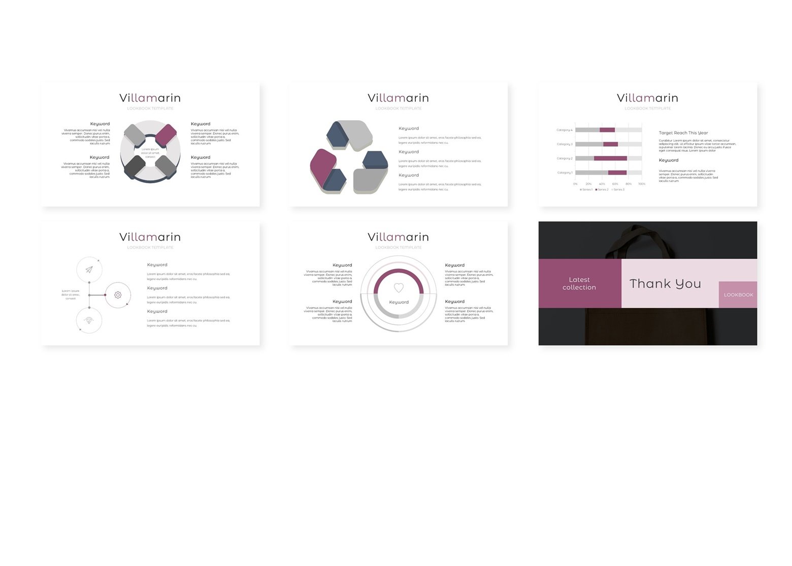 极简多用途排版演示文稿设计模板 Villamarin - Powerpoint Template_img_2