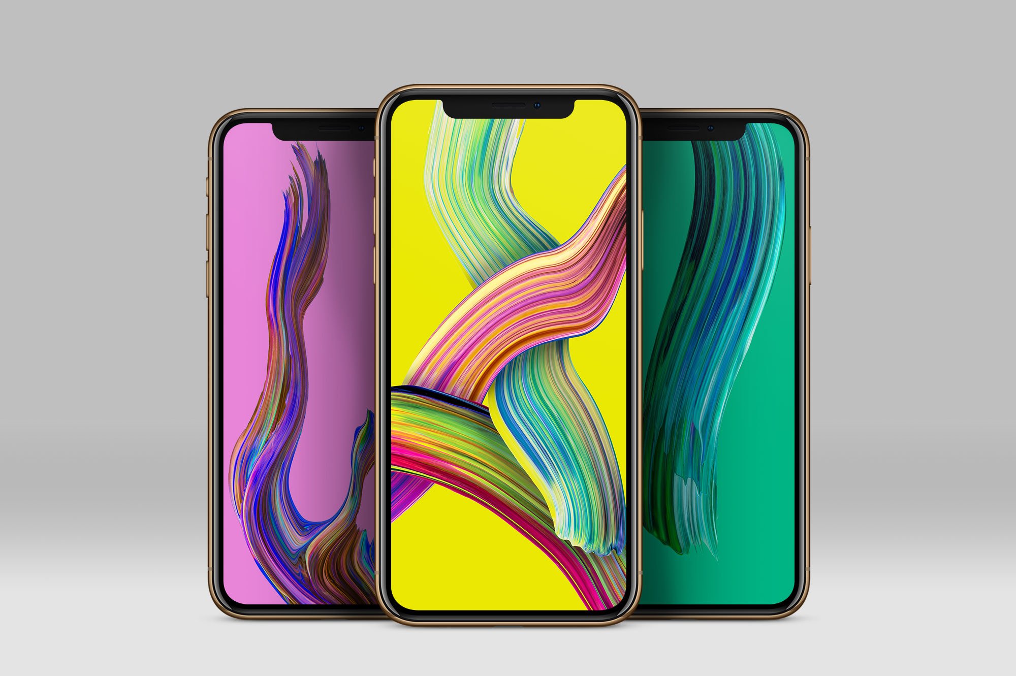 创意炫彩绘画颜料丙烯酸笔刷海报主视觉广告设计PS素材 Vibrant Paint Strokes Vol. 2_img_2