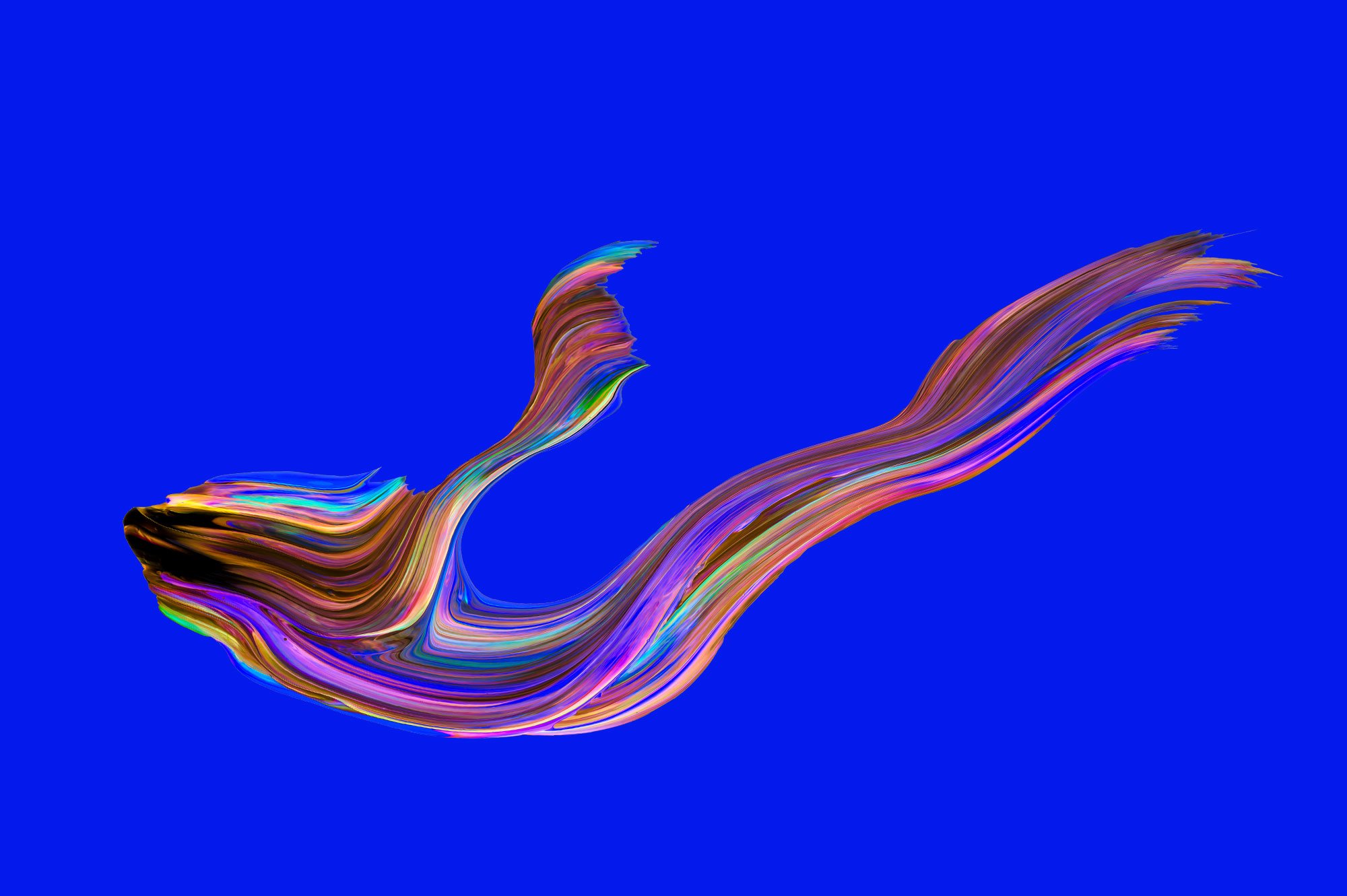 创意炫彩绘画颜料丙烯酸笔刷海报主视觉广告设计PS素材 Vibrant Paint Strokes Vol. 2_img_2