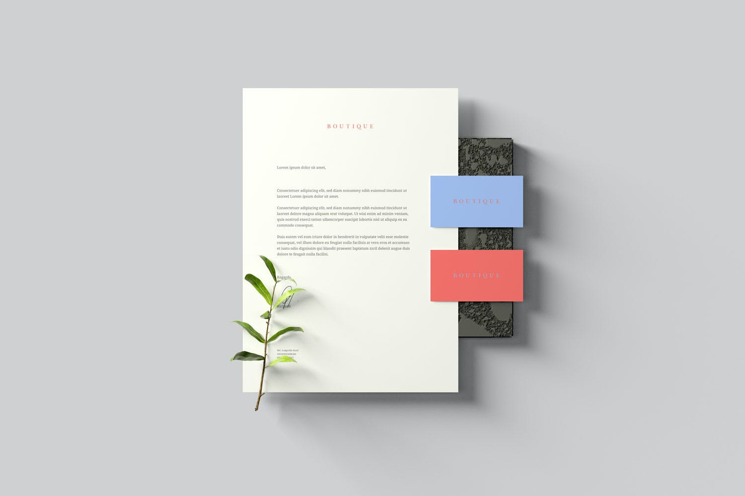 品牌VI设计办公用品展示样机模板 Branding Stationery Mockups_img_2