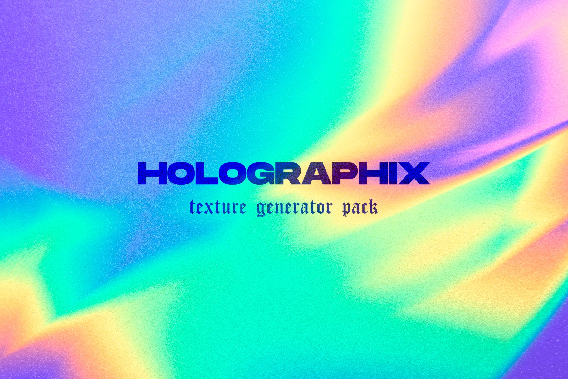 20款潮流全息渐变背景纹理生成器设计素材 Holographix Texture Generator_img_2