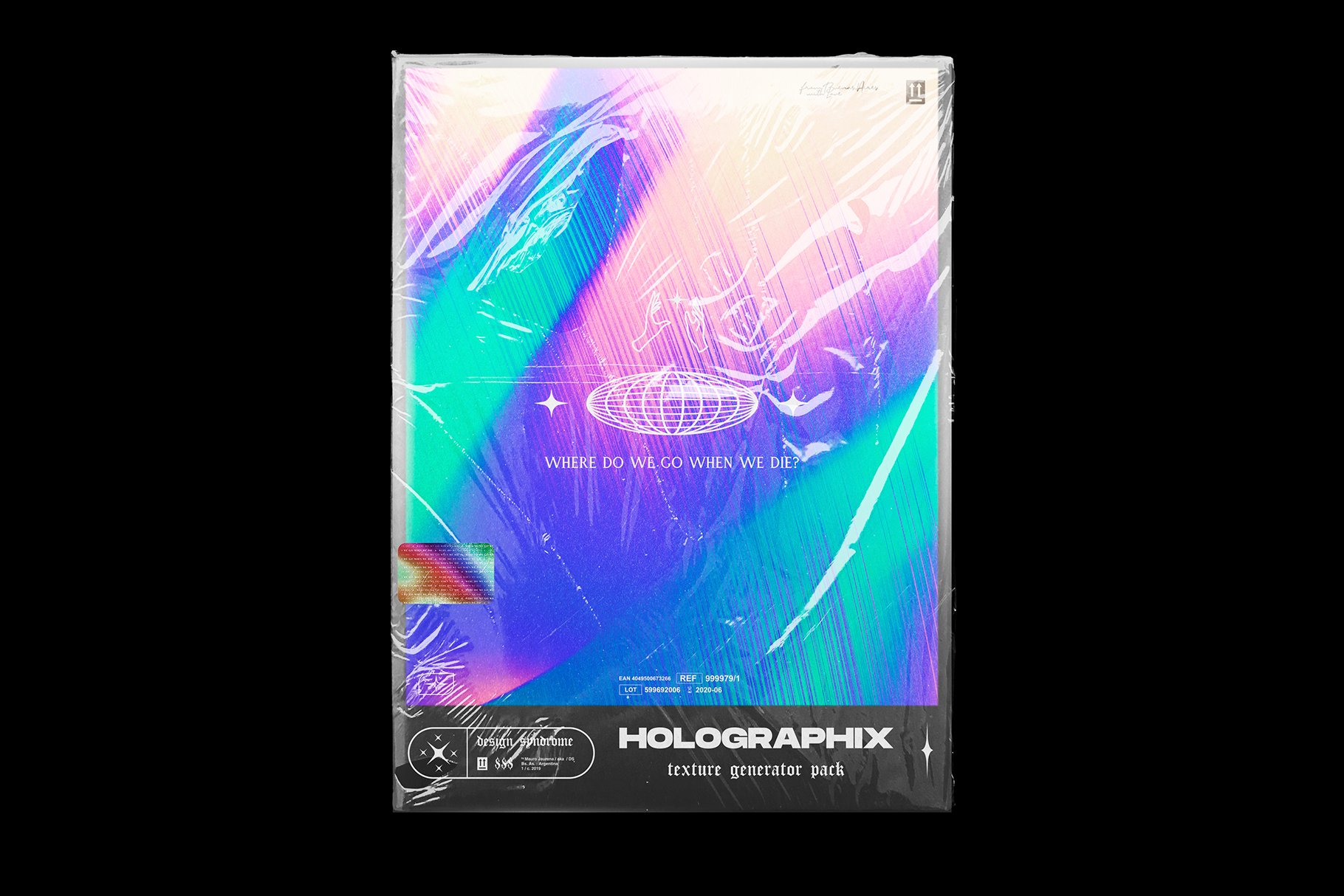 20款潮流全息渐变背景纹理生成器设计素材 Holographix Texture Generator_img_2