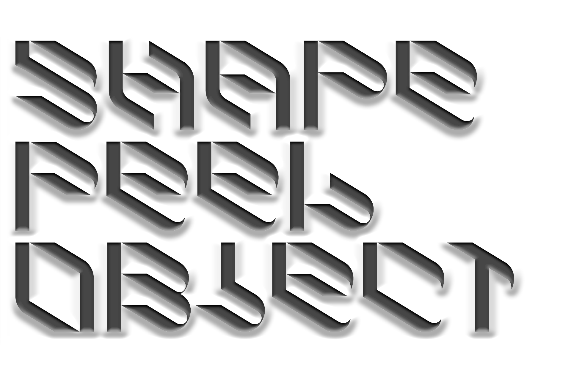 倾斜对角线英文字体下载 Eskos Typeface_img_2