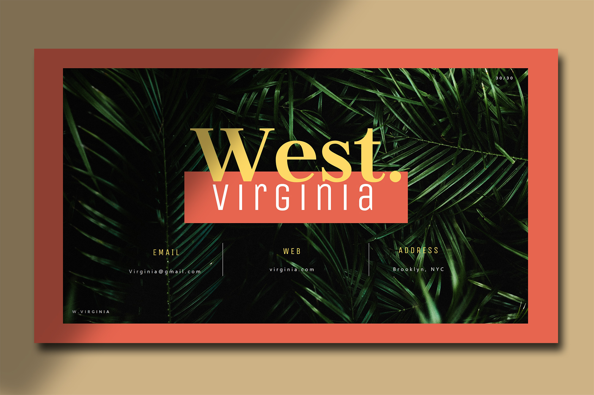 时尚产品营销策划书PPT幻灯片模板 West Virginia Presentation - Powerpoint_img_2