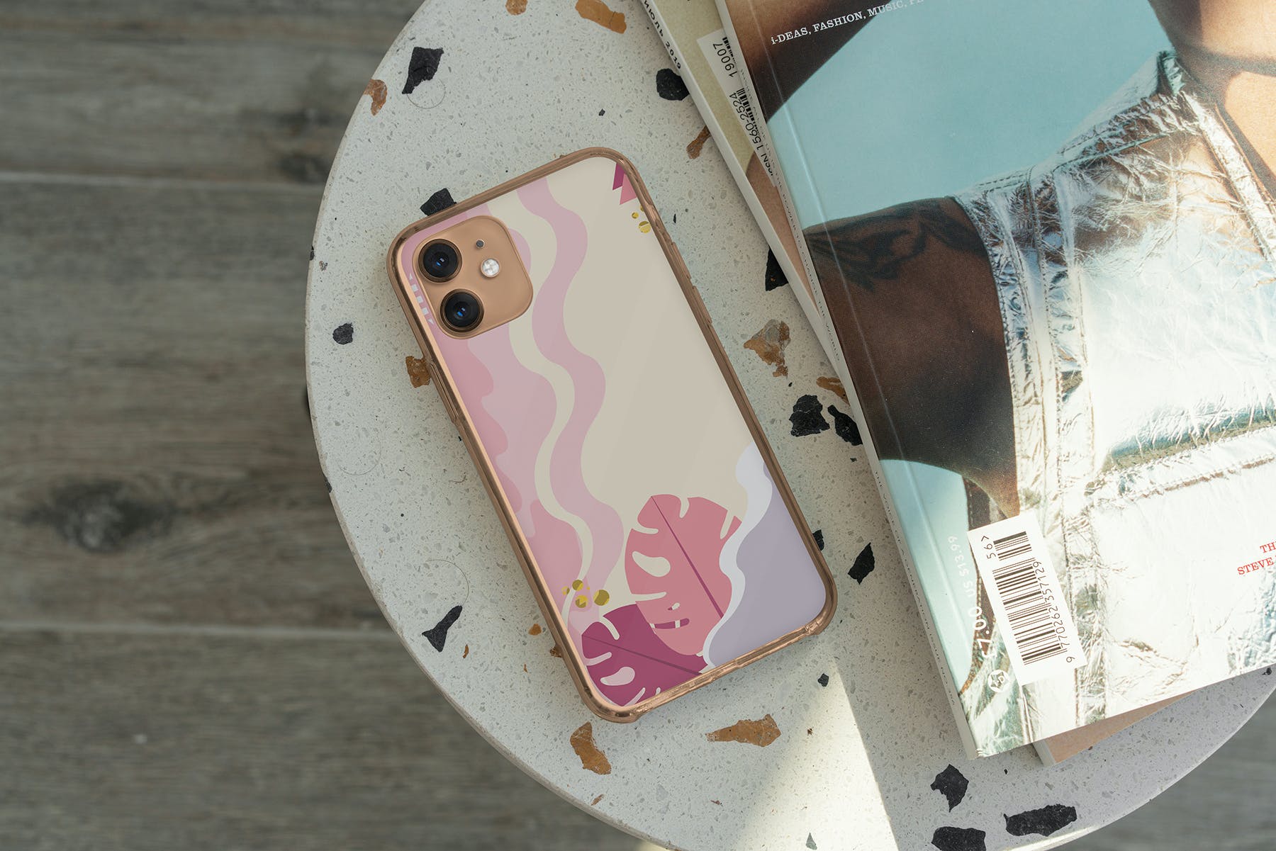 11款Phone 11/Pro智能手机壳外观设计展示样机模板 Phone 11/Pro Clear Case Mockup_img_2