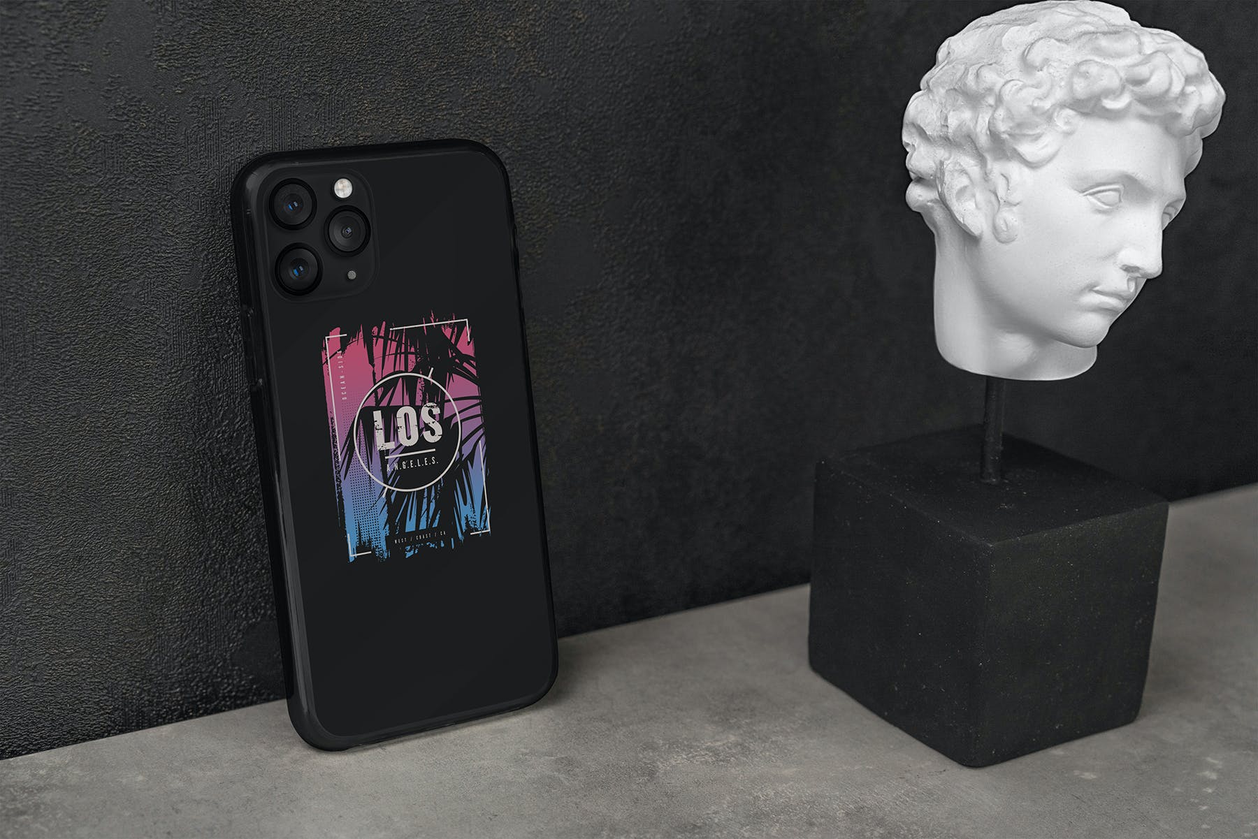11款Phone 11/Pro智能手机壳外观设计展示样机模板 Phone 11/Pro Clear Case Mockup_img_2