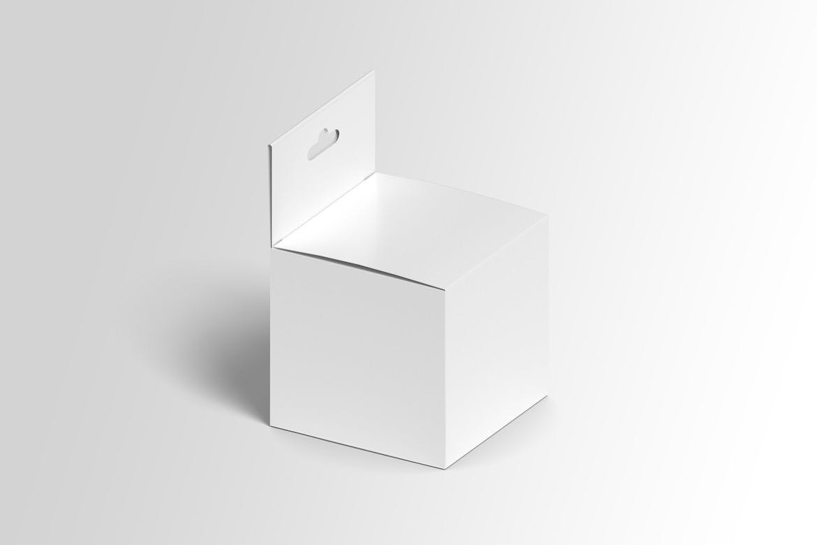 方形产品包装纸盒设计展示样机模板 Square Box Mockup Packaging_img_2