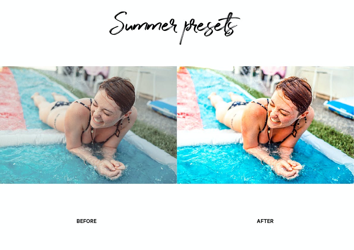 30款夏季海滩摄影照片调色LR预设模板 Summer Lightroom Presets_img_2