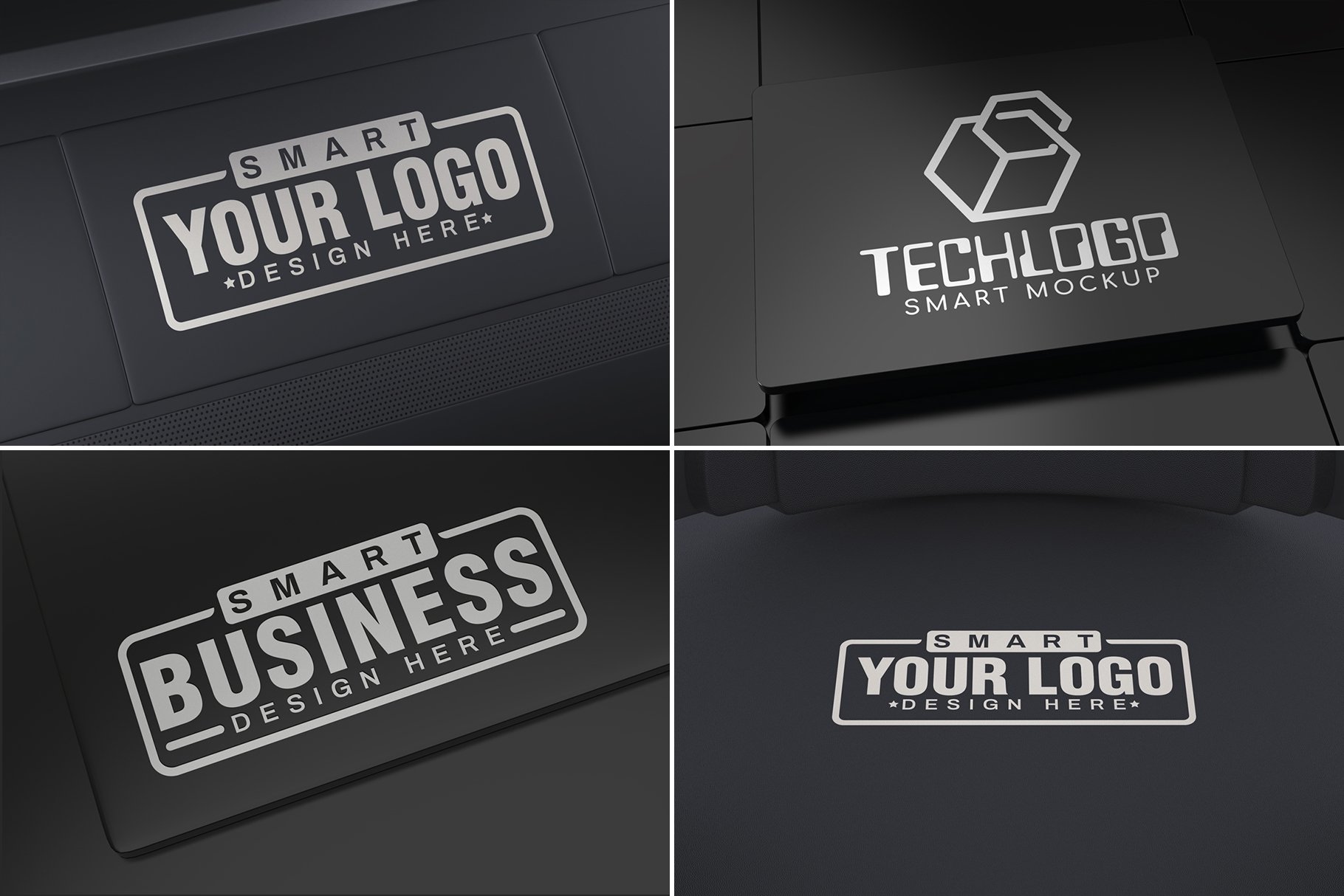 100个徽标标志LOGO设计展示样机模板合集 100 Logo Mockups Bundle Vol.3_img_2