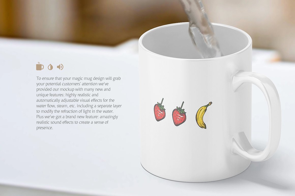 马克杯印花设计动态展示样机 Magic Mug Animated Mockup_img_2