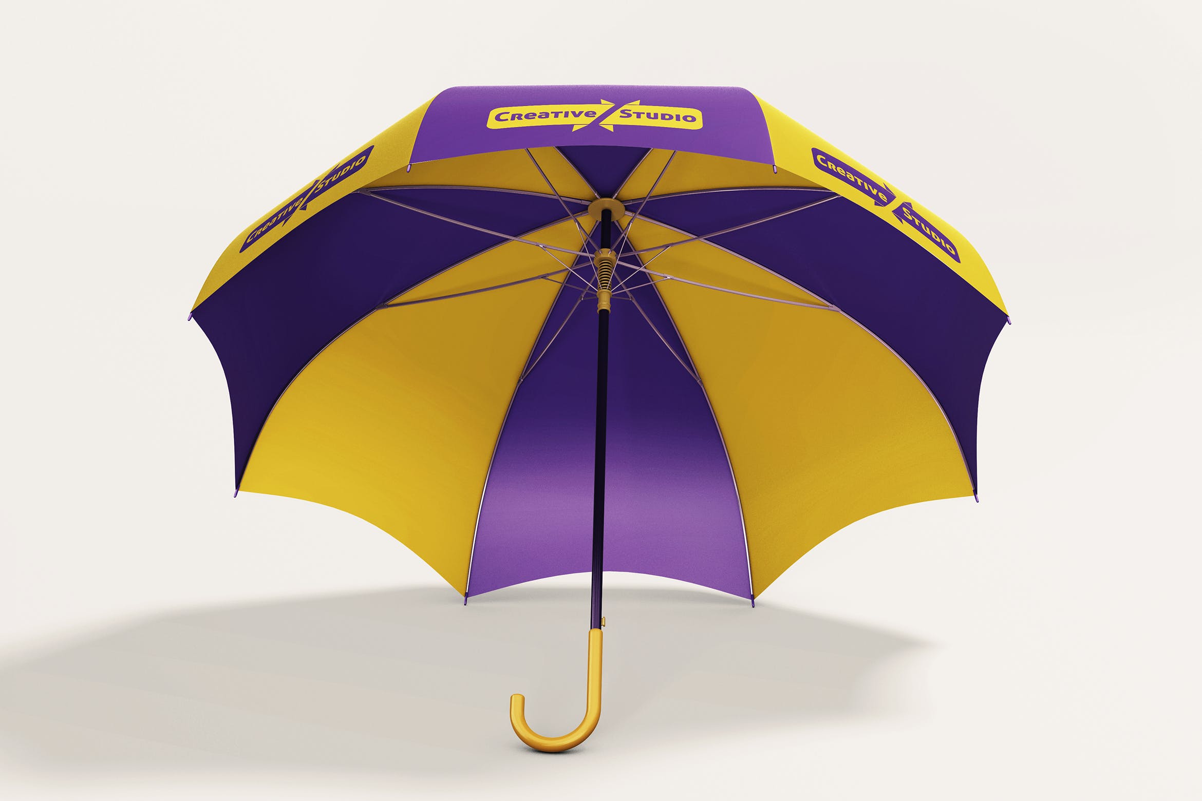 9款雨伞太阳伞印花设计展示样机模板 Umbrella MockUp_img_2