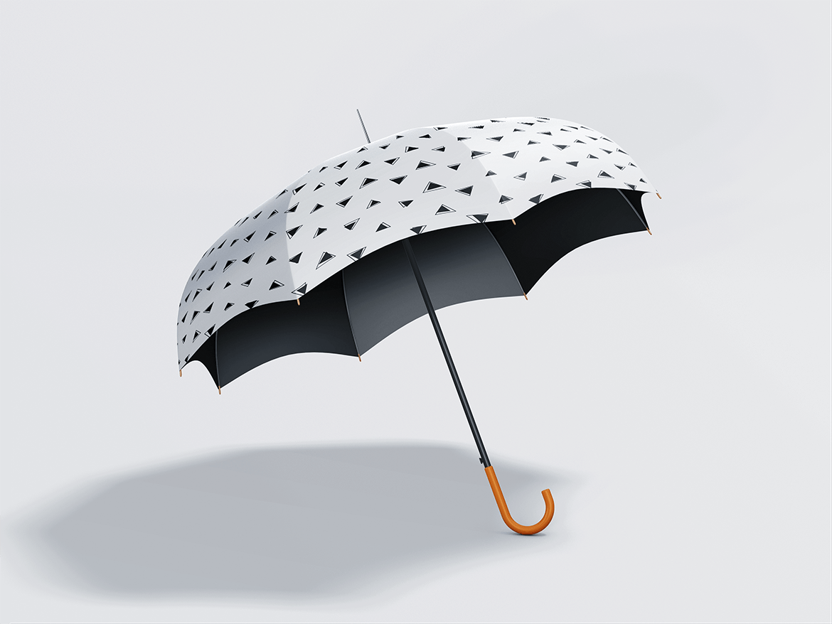 9款雨伞太阳伞印花设计展示样机模板 Umbrella MockUp_img_2