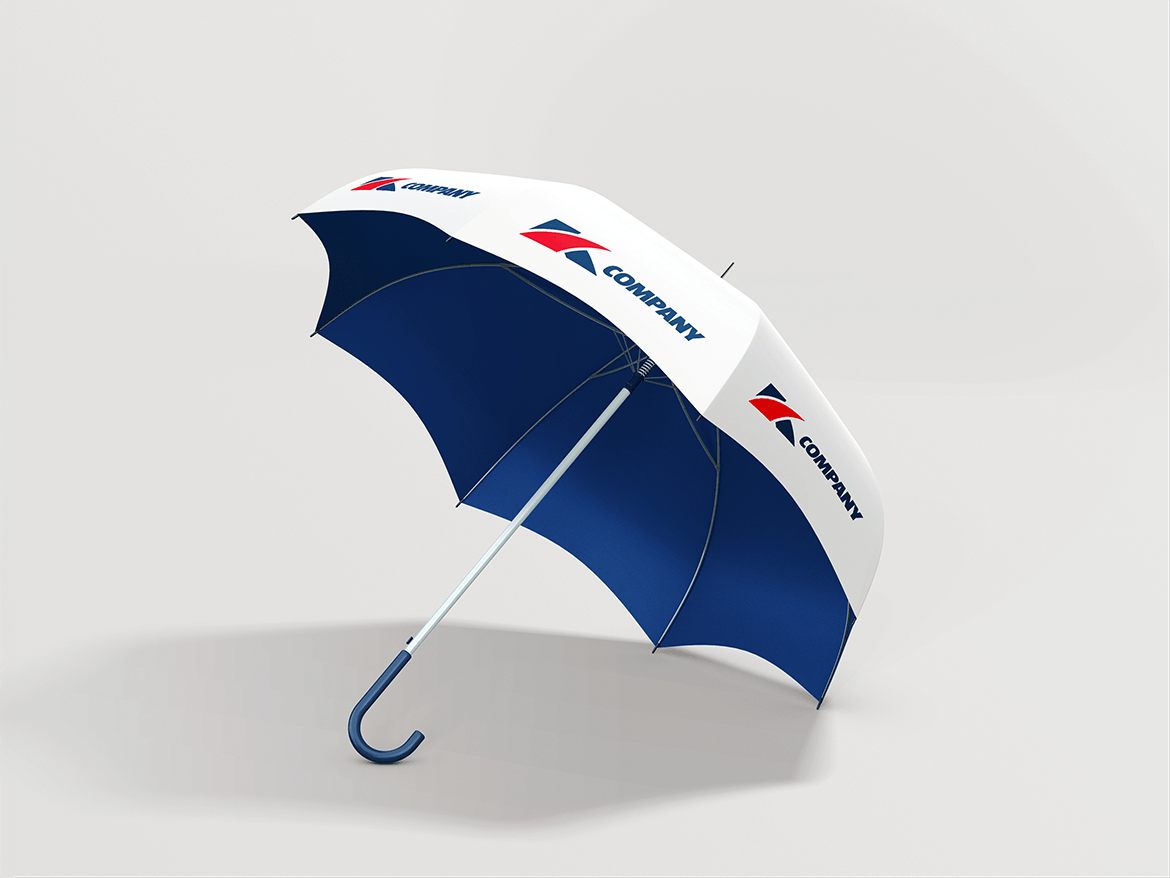 9款雨伞太阳伞印花设计展示样机模板 Umbrella MockUp_img_2