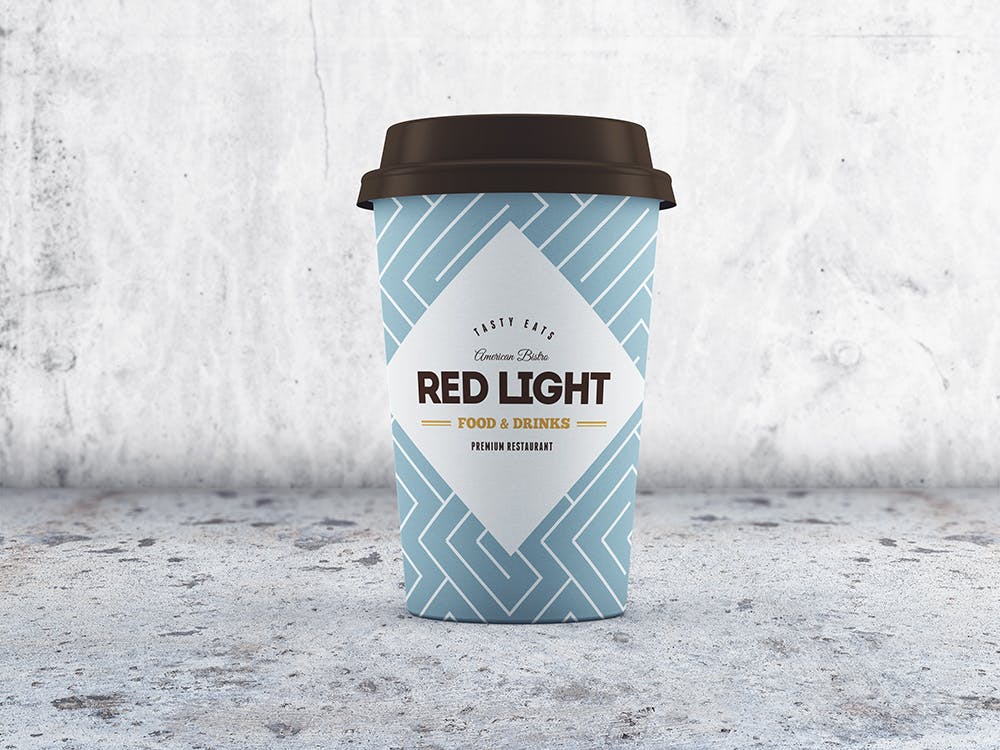 24款多角度一次性外卖咖啡纸杯设计展示样机模板 Coffee Cup MockUp_img_2