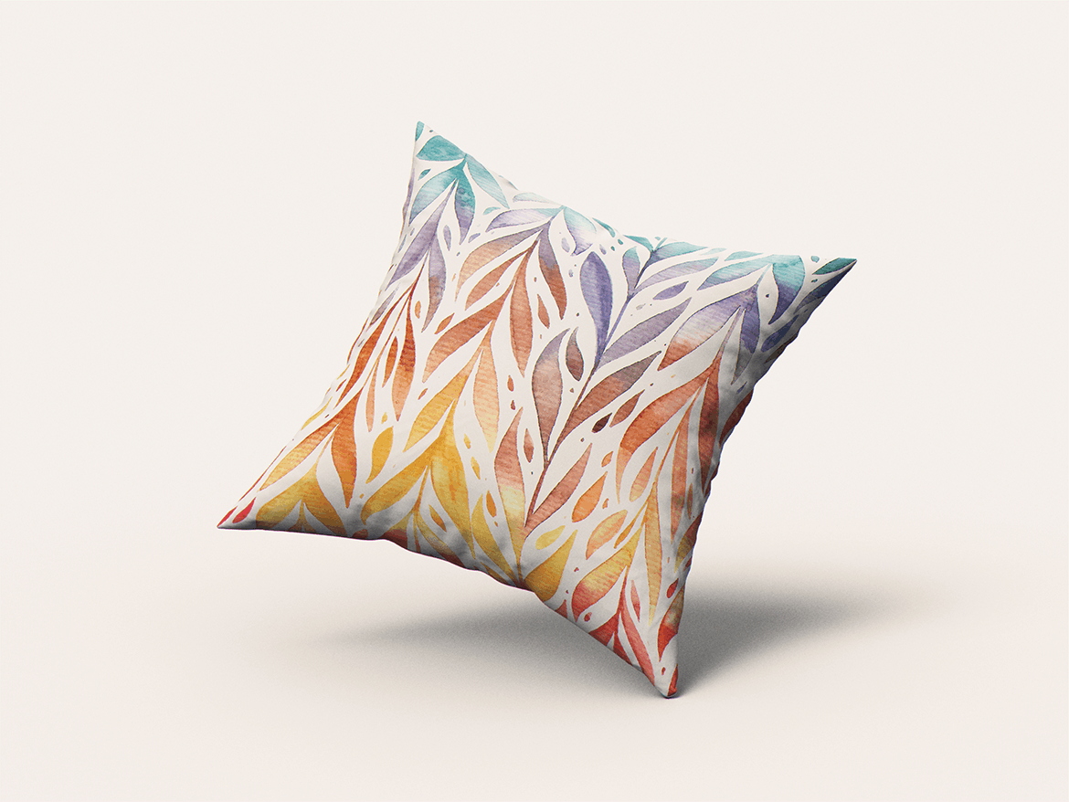 9款方形抱枕枕头靠垫设计展示样机 Square Pillow / Cushion MockUp_img_2