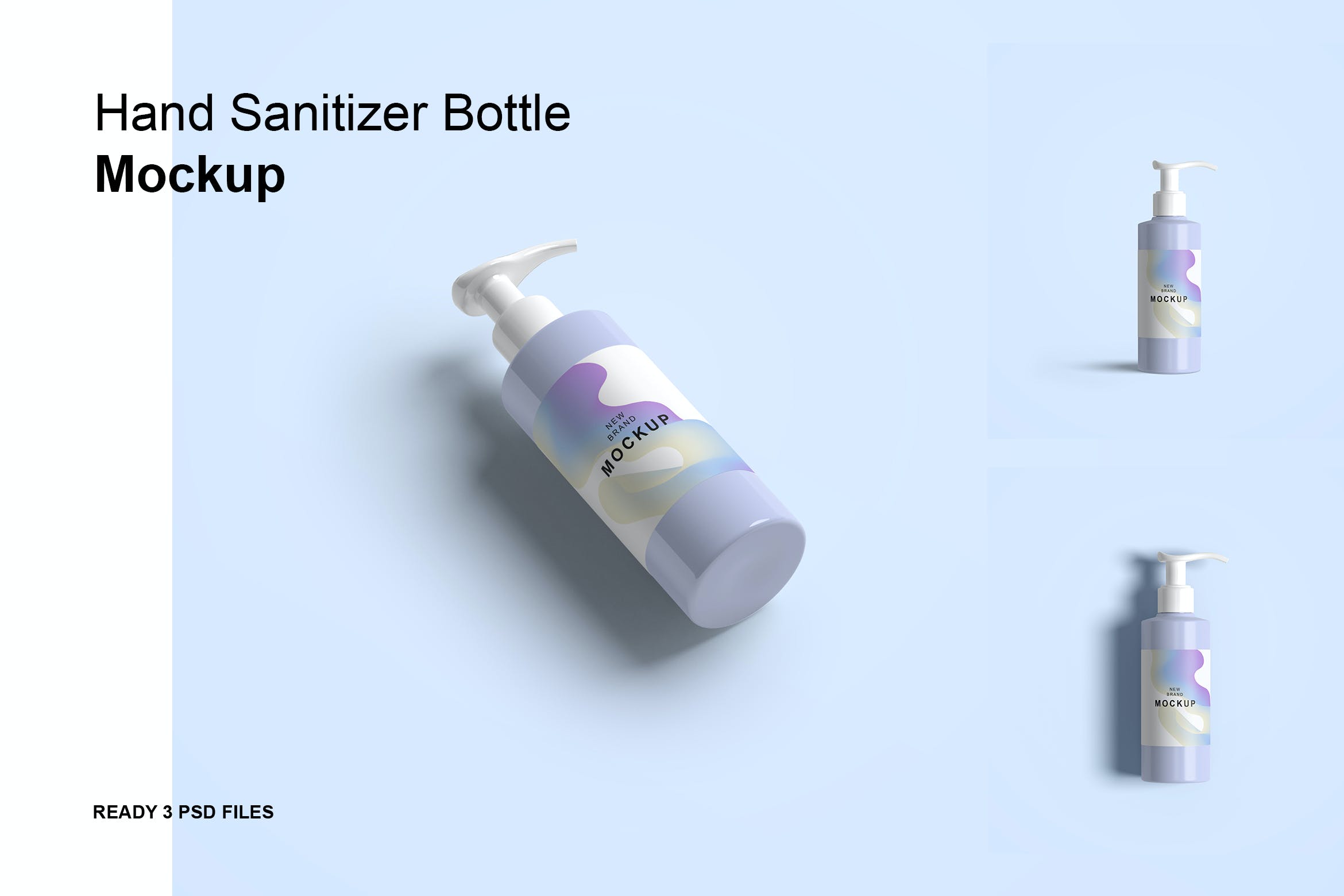 洗手液挤压塑料瓶设计展示样机 Hand Sanitizer Bottle Mockup_img_2