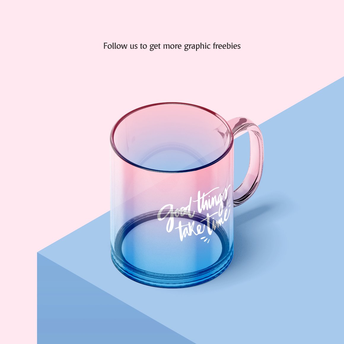 透明玻璃杯设计动态展示样机模板 New Glass Mug Animated Mockup_img_2