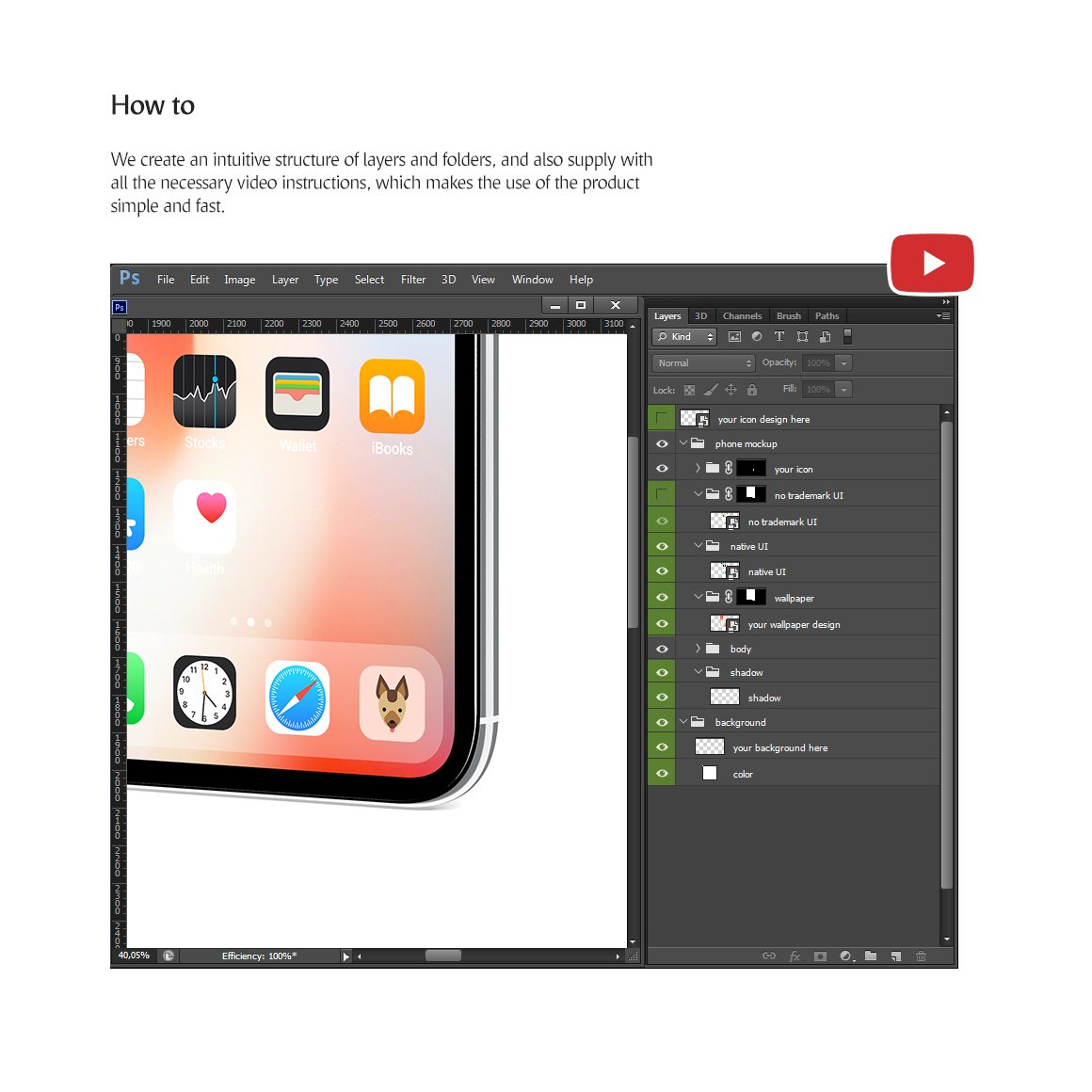 APP应用界面设计手机屏幕演示样机 Phone App Mockups Set_img_2