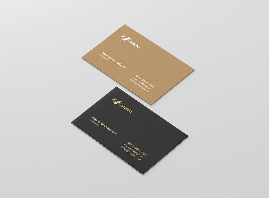 8款逼真商务个人名片卡片设计展示样机 Business Card Mockup_img_2