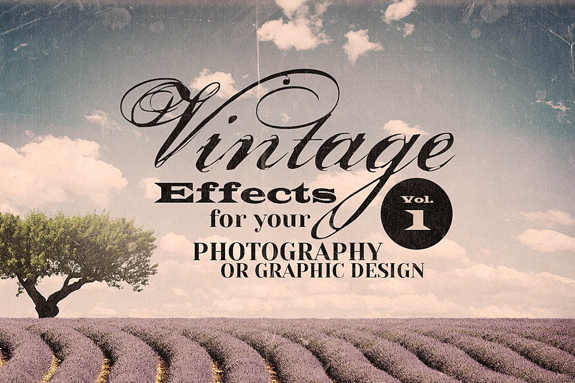 30张复古老式褶皱破裂纸书套纹理素材 Vintage Effects for Photo or Designs_img_2