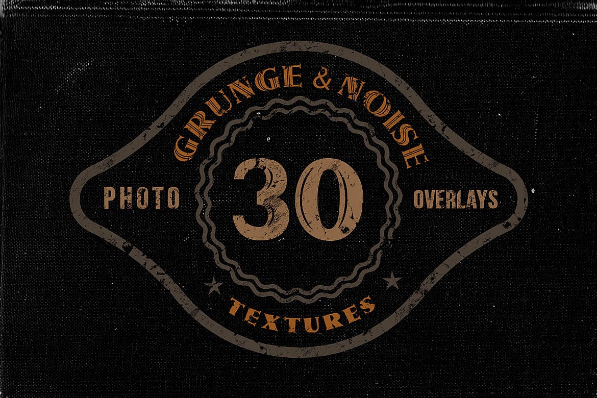 30款粗糙褶皱噪点背景纹理素材 30 Noise or Grunge Overlay Textures_img_2