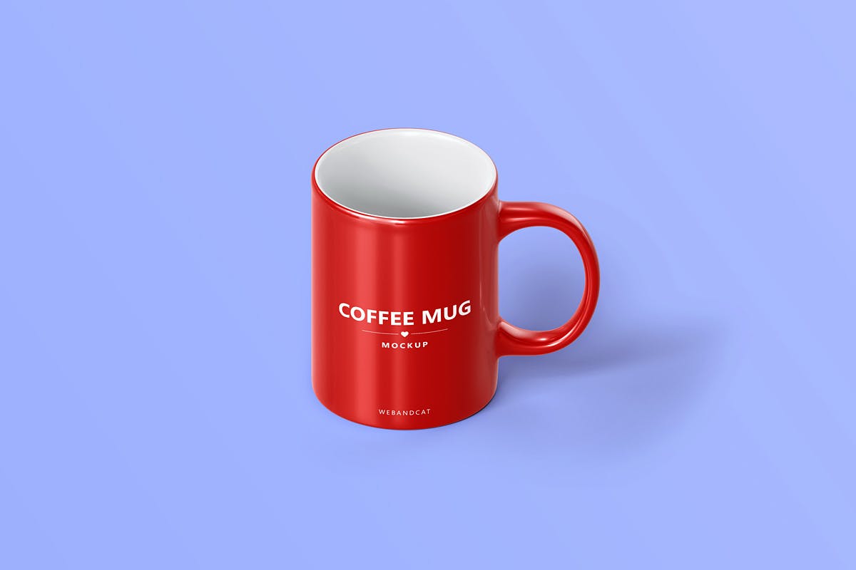 10款水杯马克杯设计展示样机模板 Mug Mockup_img_2