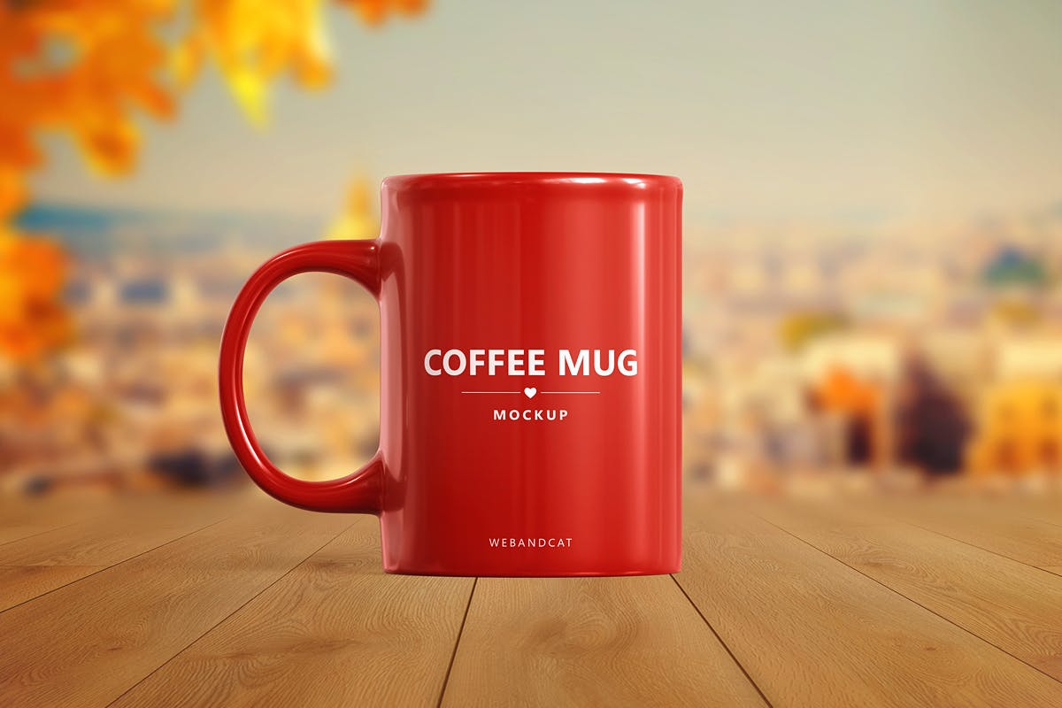 10款水杯马克杯设计展示样机模板 Mug Mockup_img_2