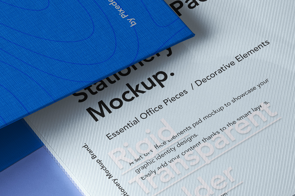 标志LOGO设计办公用品智能贴图样机模板 Office Pack Psd Stationery Mockup_img_2